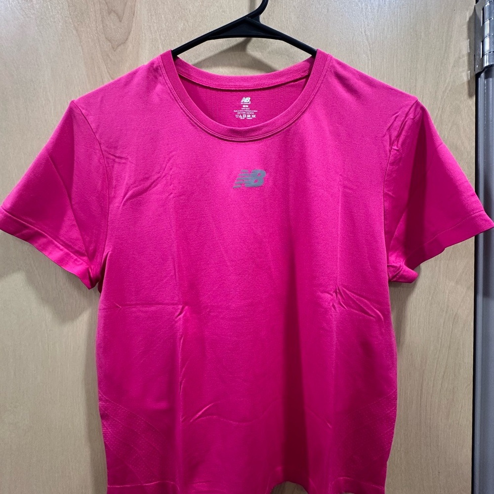New Balance Fuchsia Active Tee